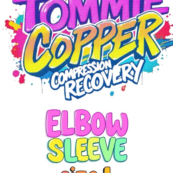 New Tommie Copper Compression Elbow Sleeve - Gray Size L - Picture 2 of 4
